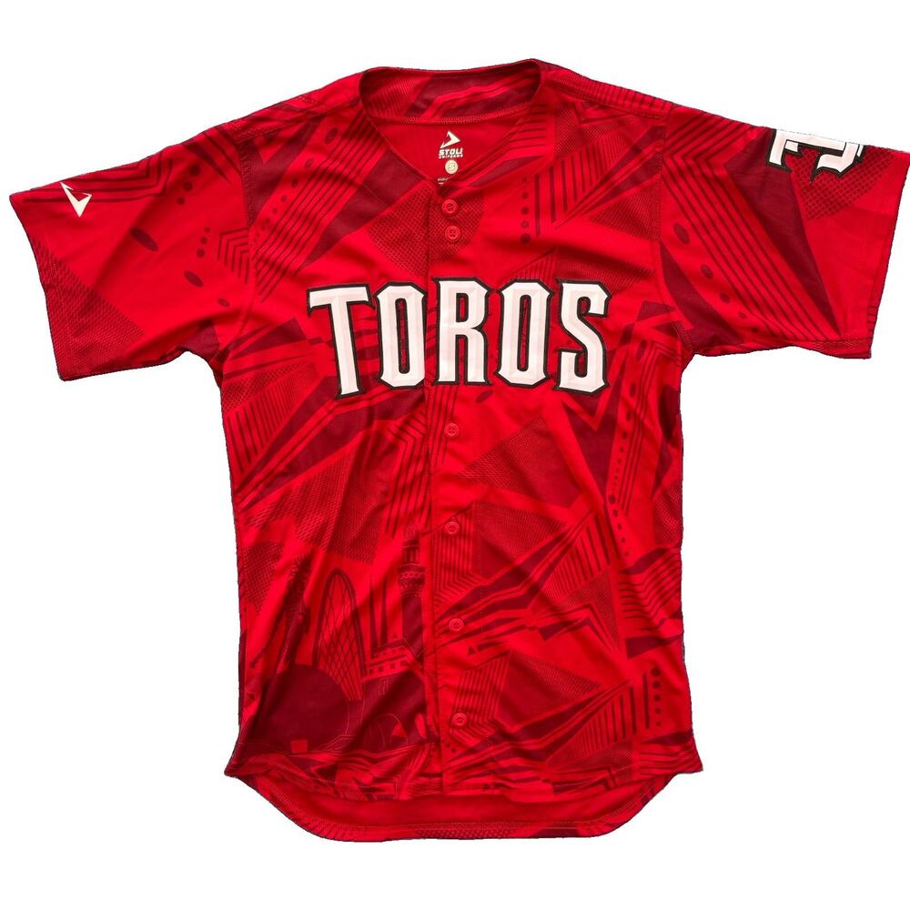 Stoli Uniforms Toros Mexico Aztec Sports Button Down Shirt Men’s Small